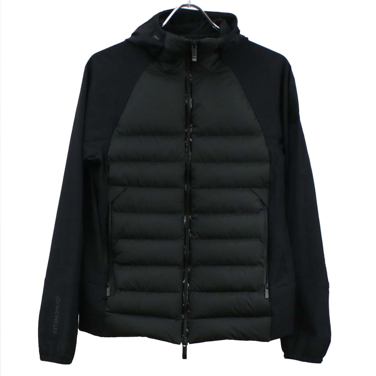 モンクレール MONCLER レディース ダウンジャケット ブランド 1A00108 SOMME GIUBBOTTO 596IU 999ブラック outer-01 - 画像 (4)