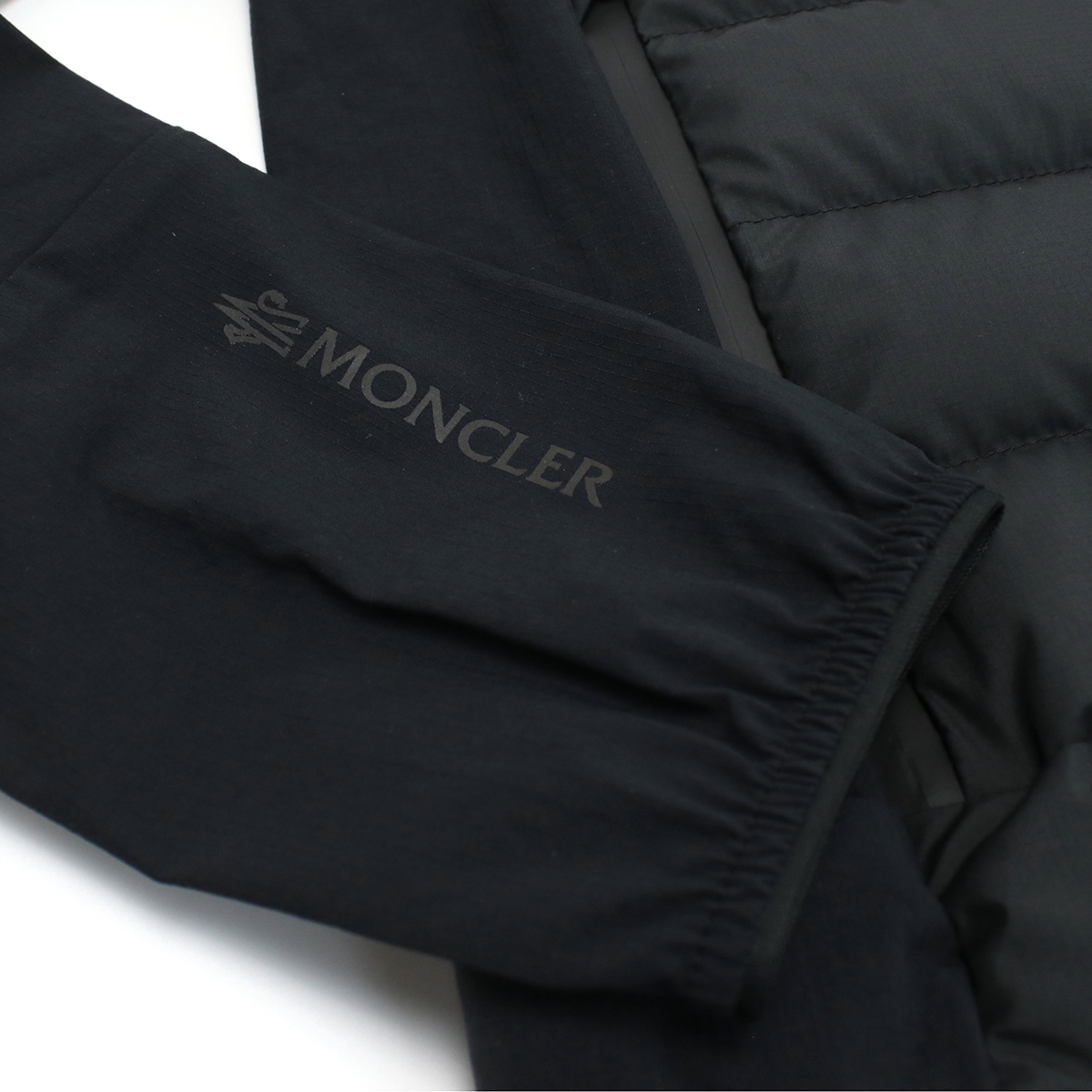 モンクレール MONCLER レディース ダウンジャケット ブランド 1A00108 SOMME GIUBBOTTO 596IU 999ブラック outer-01 - 画像 (12)