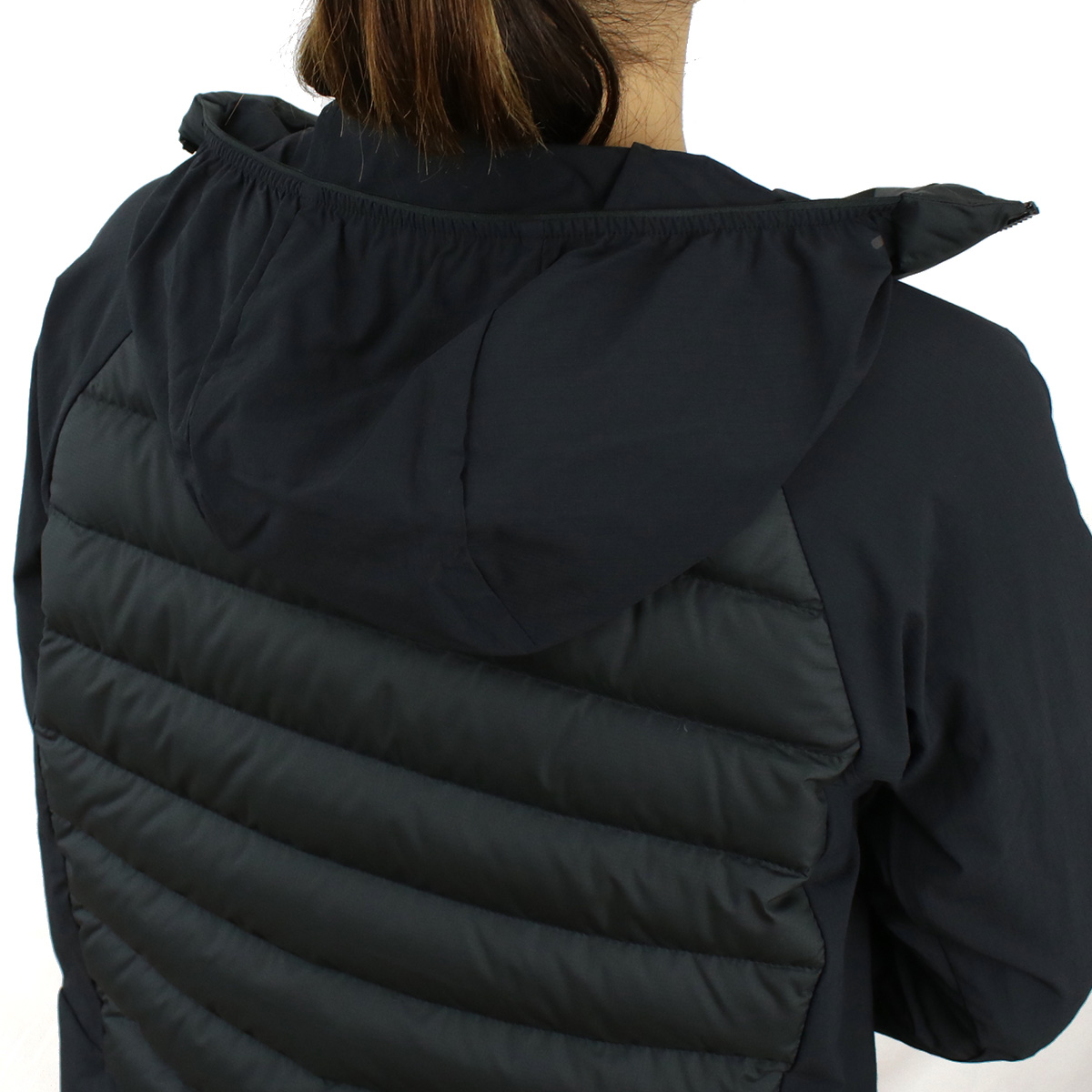 モンクレール MONCLER レディース ダウンジャケット ブランド 1A00108 SOMME GIUBBOTTO 596IU 999ブラック outer-01 - 画像 (3)