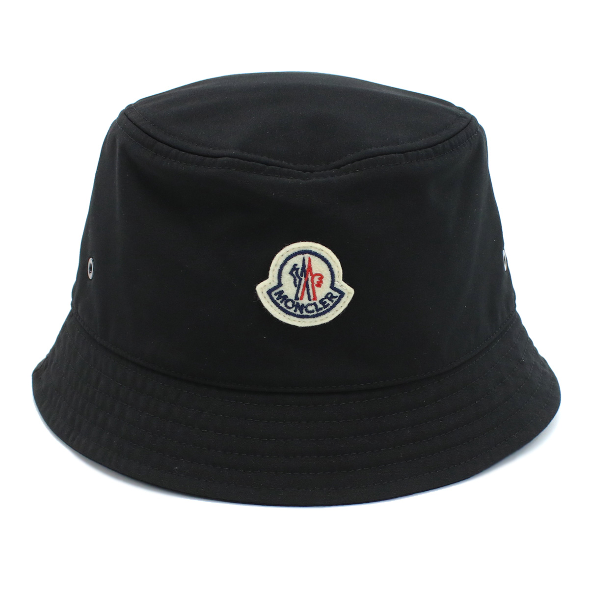 モンクレール MONCLER レディース バケットハット ブランド ロゴ3B00080 BUCKET 57843 999ブラック cap-01 - 画像 (3)