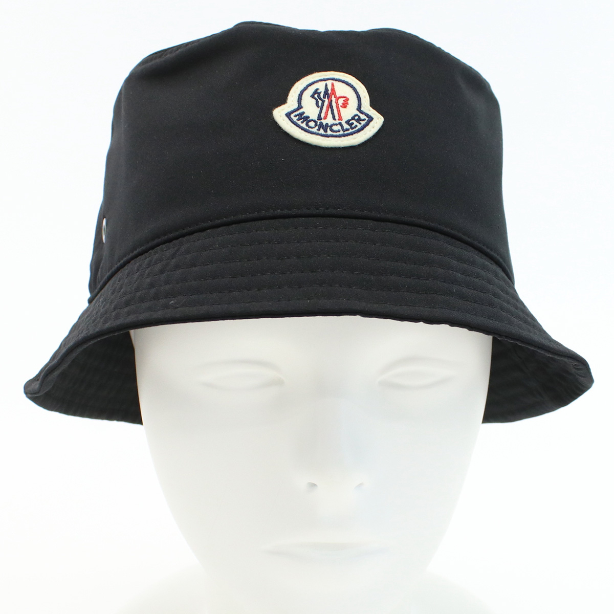 モンクレール MONCLER レディース バケットハット ブランド ロゴ3B00080 BUCKET 57843 999ブラック cap-01 - 画像 (5)