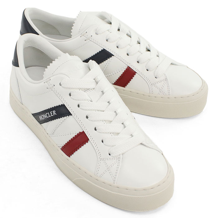 MONCLER モンクレール スニーカー 4M00160 M4496 001 レディース ホワイト - 画像 (2)