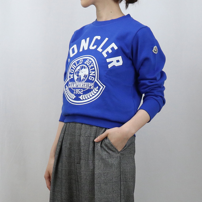 モンクレール MONCLER キッズ スウェット ブランド 大人もOK8G00002 FELPA MANICHE L 899PS 711ブルー系 kb-01 apparel-01 - 画像 (7)