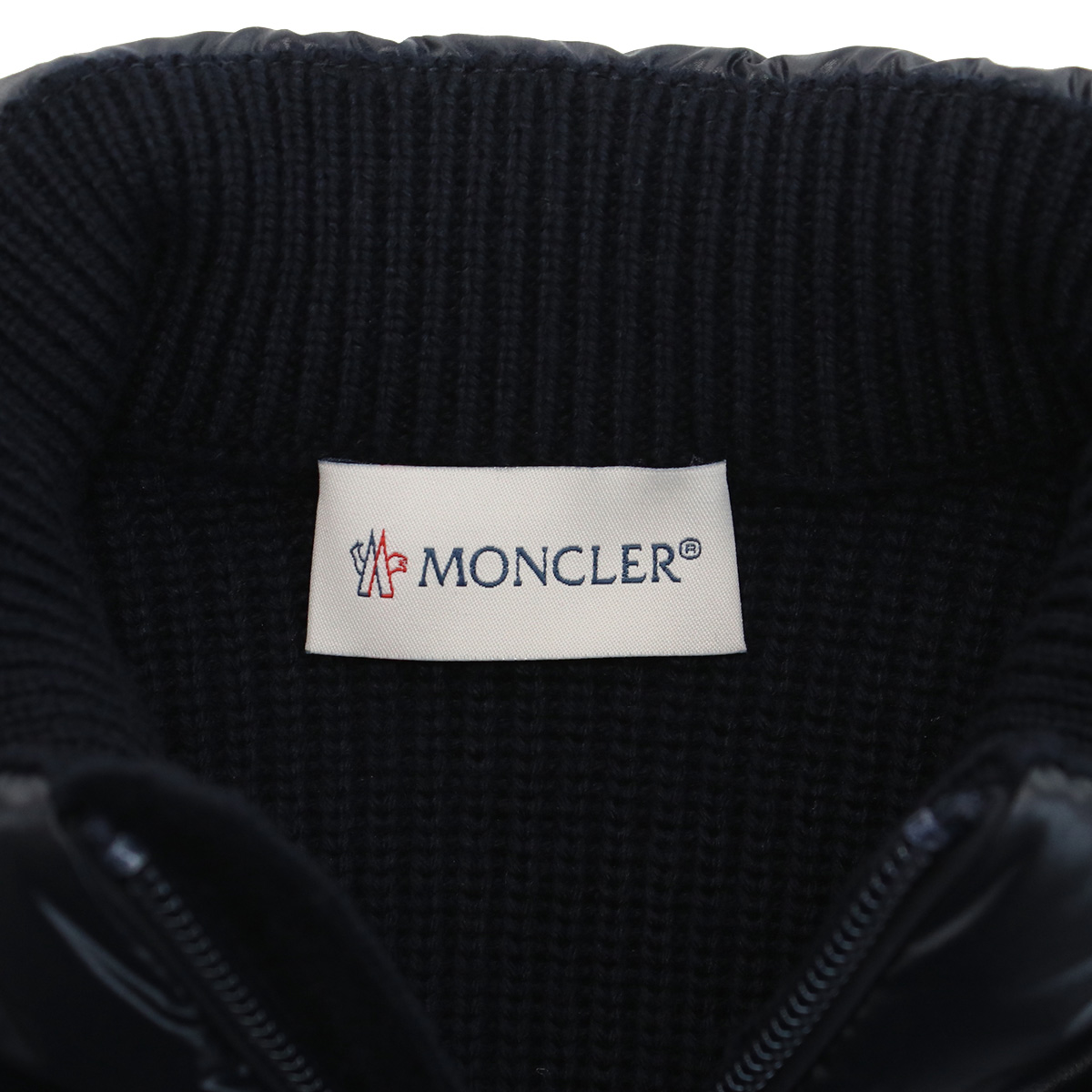 モンクレール MONCLER ベビー-ジャケット,上着 ブランド9B00004 GARDIGAN TRICOT M1131 P77ネイビー系 kb-01 outer-01 - 画像 (4)