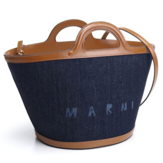 マルニ MARNI トートバッグ ブランド バッグBMMP0097L1 P4891 Z569Mネイビー系 bag-01