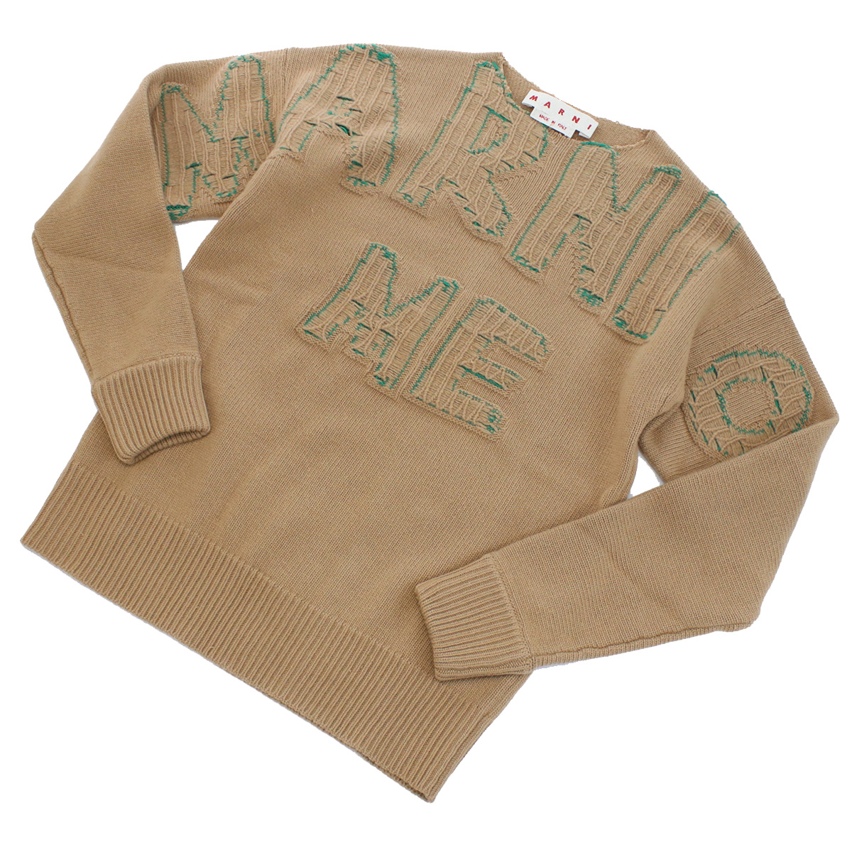 マルニ MARNI メンズ-セーター,ニット ブランドGCMG0263Q0 UFH463 INW36ブラウン系 warm-04 - 画像 (2)