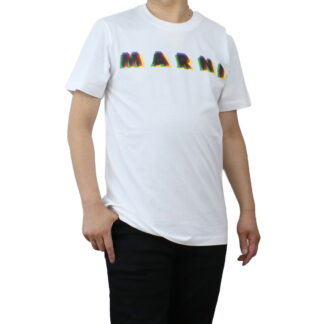 マルニ MARNI メンズ-Tシャツ ブランドHUMU0198PE USCV16 MCW01ホワイト系 ts-01