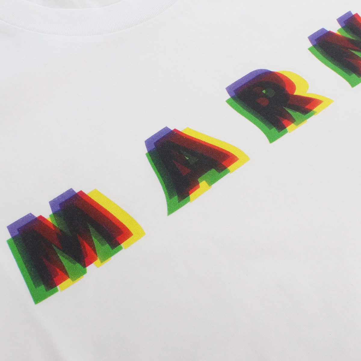 マルニ MARNI メンズ-Tシャツ ブランドHUMU0198PE USCV16 MCW01ホワイト系 ts-01 - 画像 (7)