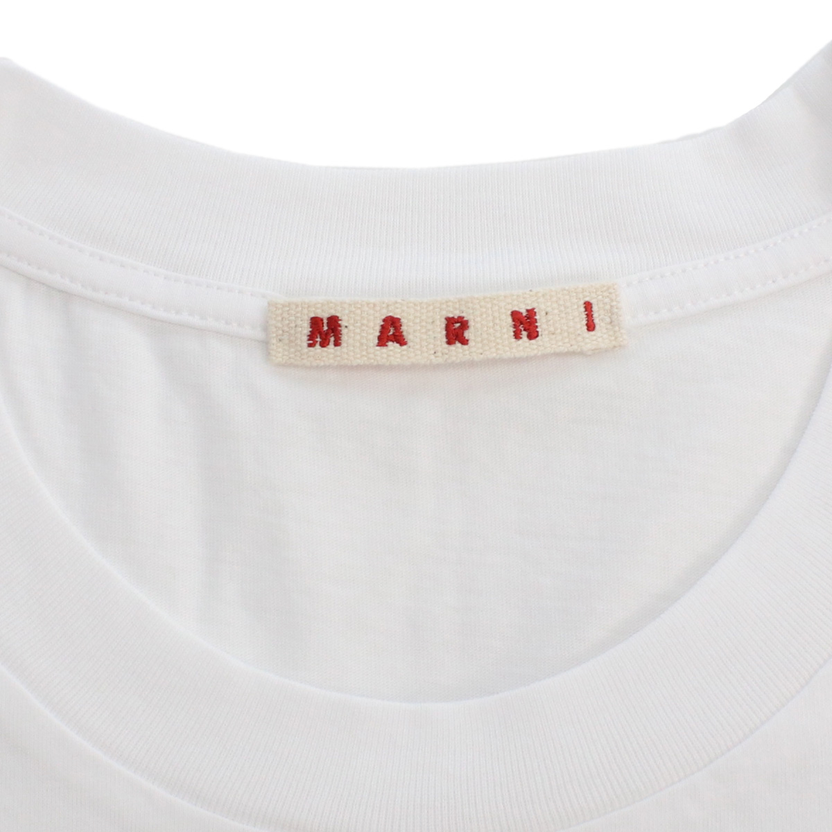 マルニ MARNI メンズ-Tシャツ ブランドHUMU0198PE USCV16 MCW01ホワイト系 ts-01 - 画像 (8)