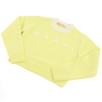 【大人もOK】マルニ MARNI  キッズ－セーター，ニット　ブランドM00623　M00ML　0M215イエロー系　apparel-01