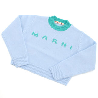 【大人もOK】マルニ MARNI  キッズ－セーター，ニットブランドM00623　M00ML　0M845ブルー系　apparel-01
