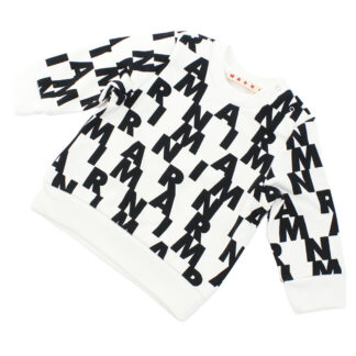 マルニ MARNI ベビー-スウェット ブランド ベビー服 出産祝いM00880 M00QD 0M108ホワイト系 kb-01