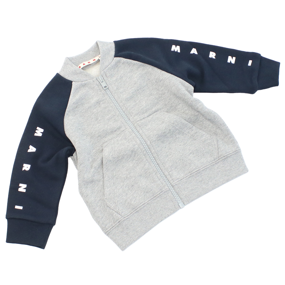 マルニ MARNI ベビー- パーカー ブルゾン アウター ジャケットM00887 M00NI 0M803グレー系 kb-01 - 画像 (3)