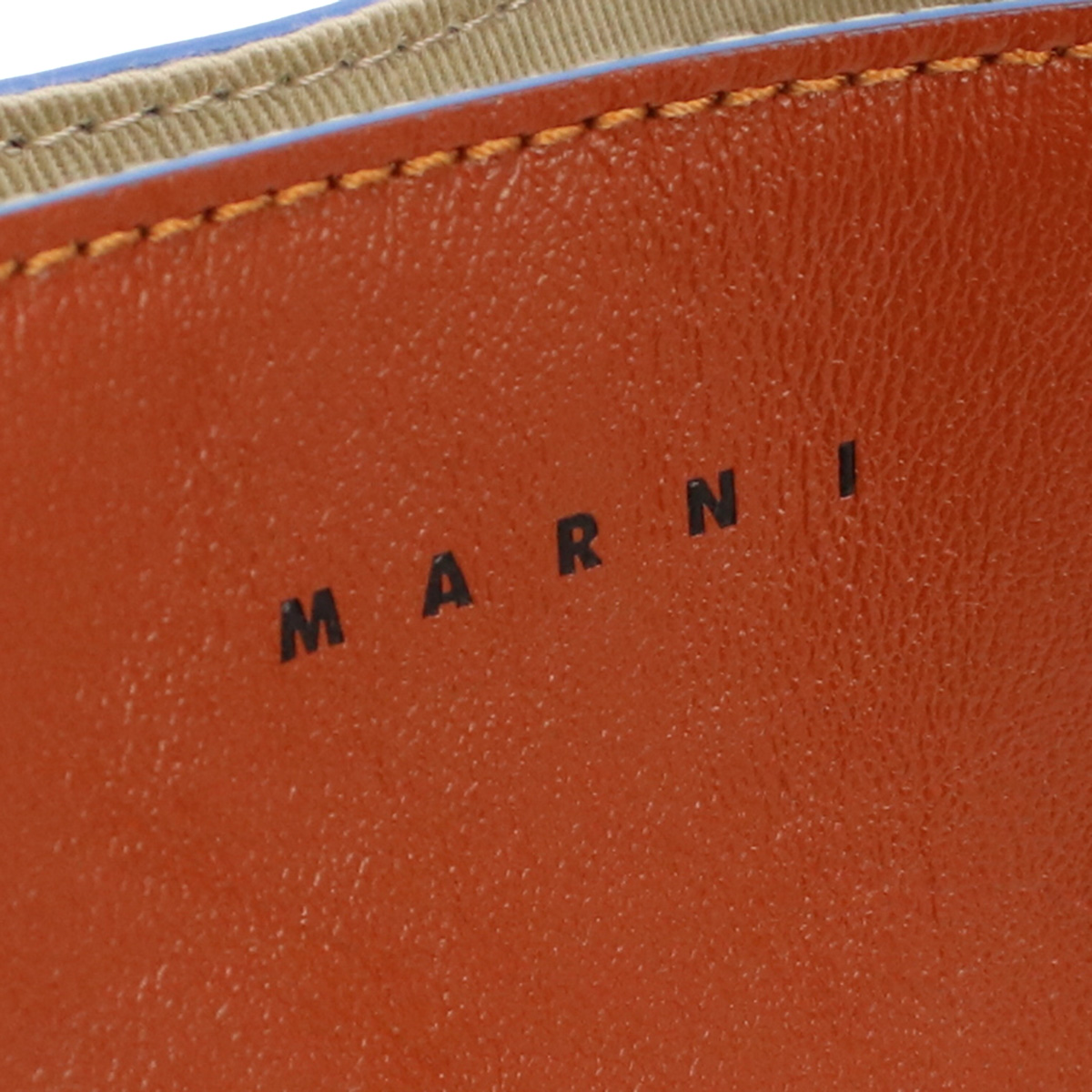 マルニ MARNI 斜め掛け ショルダーバッグ ブランドSBMQ0040Q0 P2644 Z640Bブラウン系 ブルー系 bag-01 - 画像 (8)