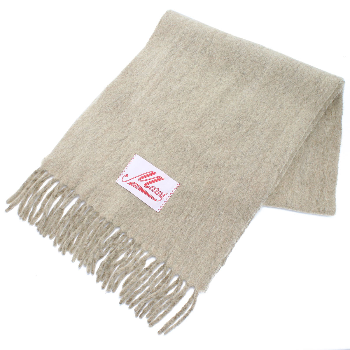 マルニ MARNI レディース-マフラー ブランド ギフト 無料ラッピングSCMC0085A0 UAW004 MTM20ベージュ系 warm-01 - 画像 (2)