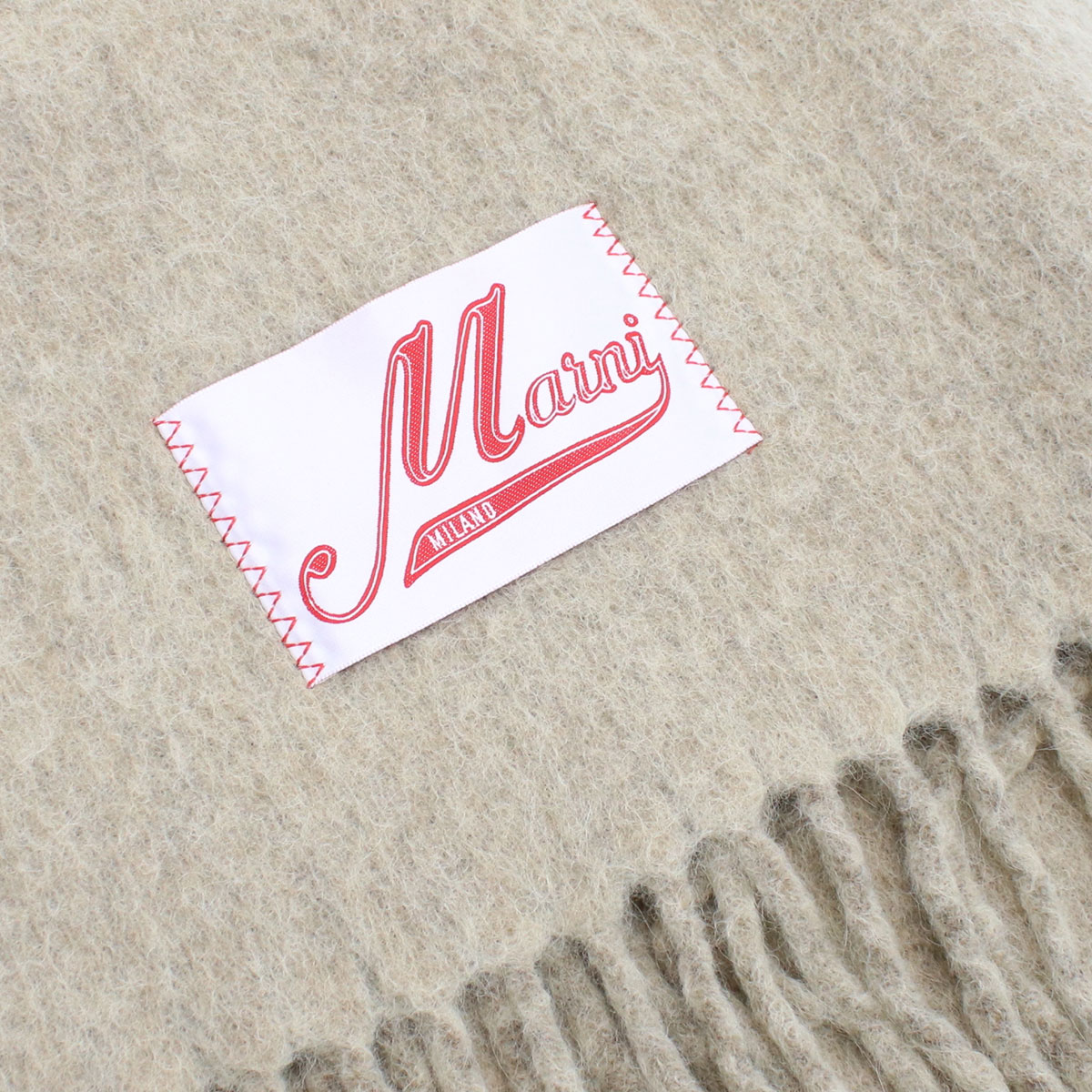 マルニ MARNI レディース-マフラー ブランド ギフト 無料ラッピングSCMC0085A0 UAW004 MTM20ベージュ系 warm-01 - 画像 (6)