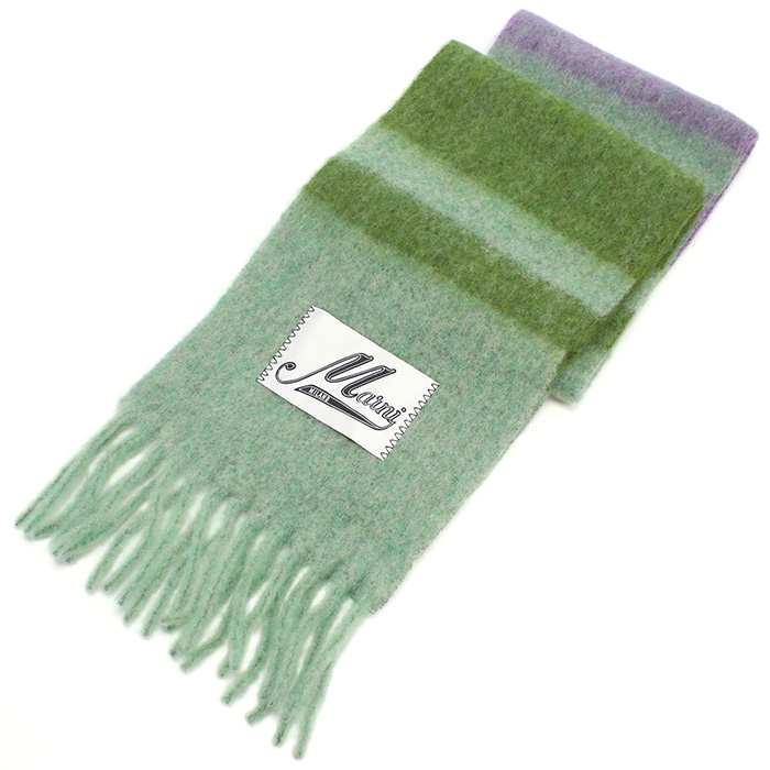 マルニ MARNI レディース マフラー ブランドSCMC0122Y0 UAW037 STV40グリーン系 warm-01 - 画像 (4)