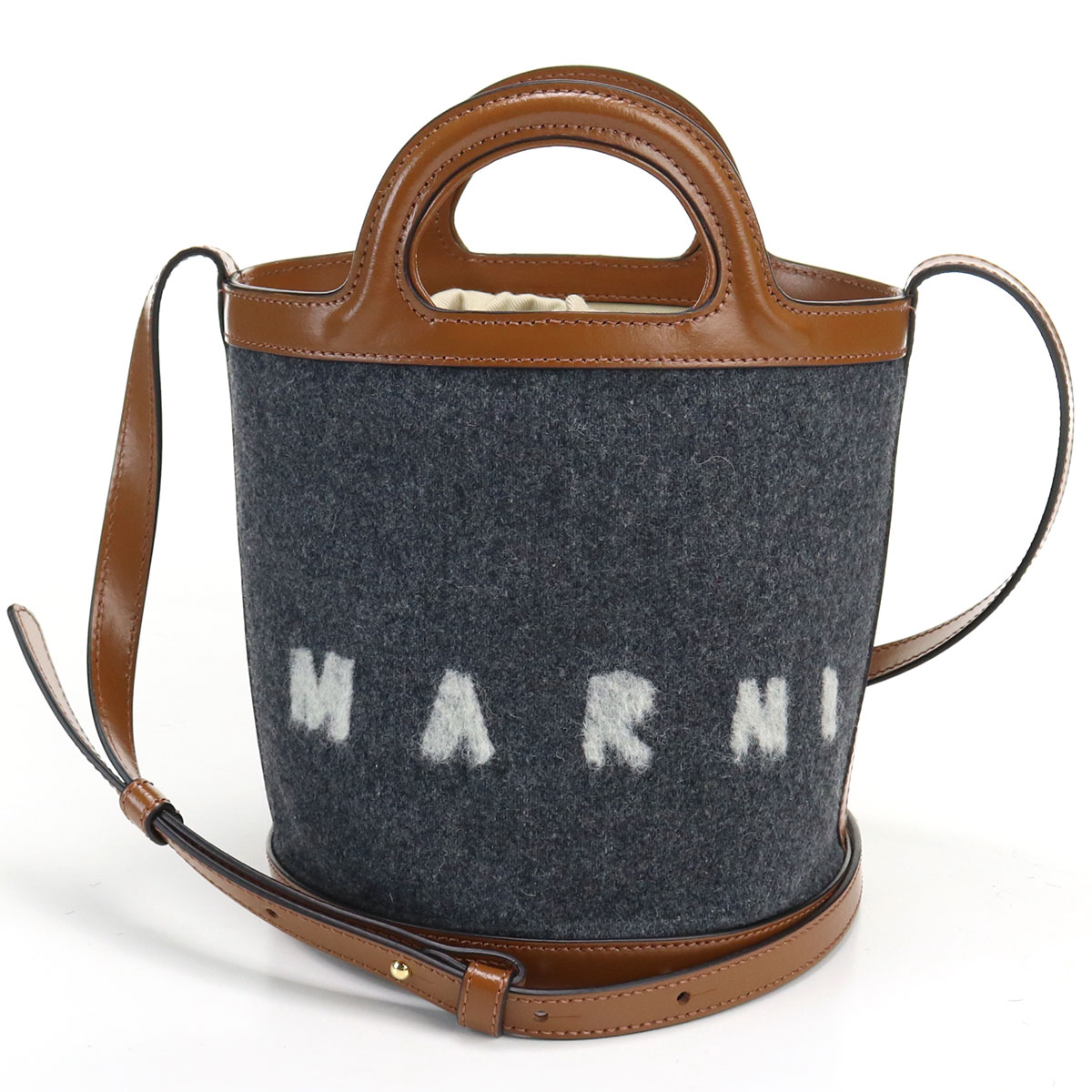 マルニ MARNI 斜め掛け ショルダーバッグ ブランドSCMP0056Q4 P4915 ZO253グレー系 bag-01 - 画像 (6)