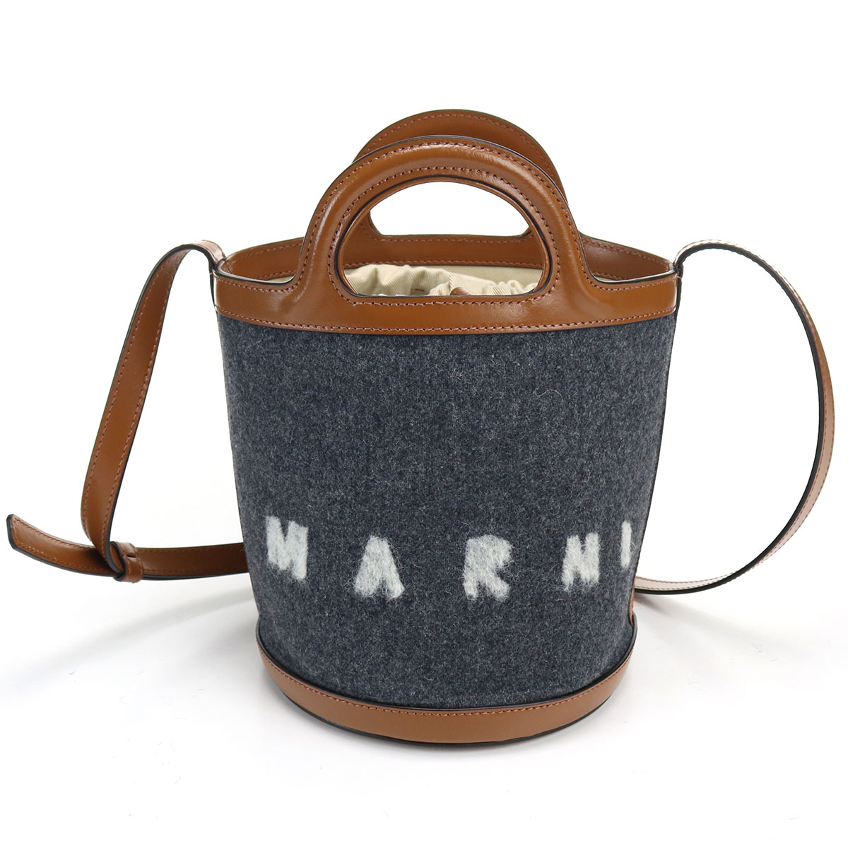 マルニ MARNI 斜め掛け ショルダーバッグ ブランドSCMP0056Q4 P4915 ZO253グレー系 bag-01 - 画像 (7)