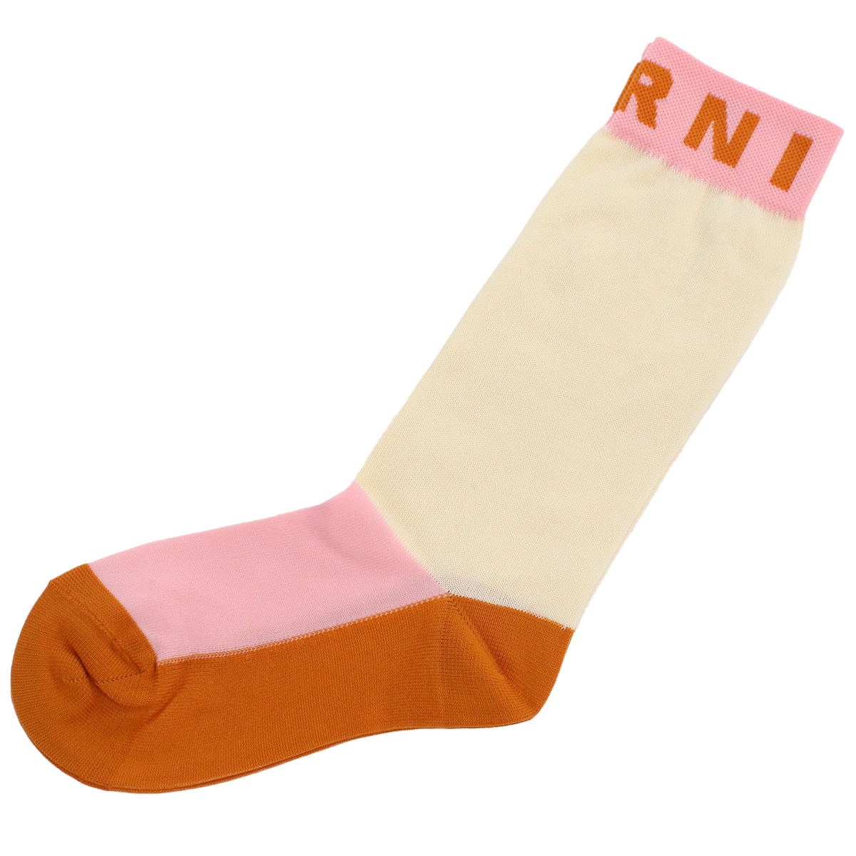 マルニ MARNI レディース ソックス ブランドSKMC0120Q1 UFC136 00Y01ホワイト系 マルチカラー socks-01 - 画像 (3)