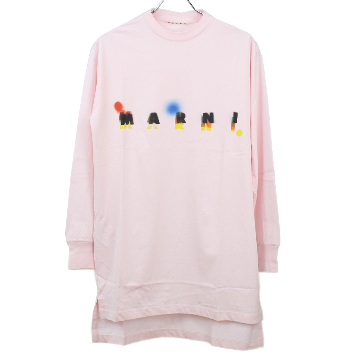 マルニ MARNI レディース-ロングTシャツ ブランドロゴ ブランドアパレルTHJE0129PH USCR97 MLC09ピンク系 bos-22 apparel-01 - 画像 (2)