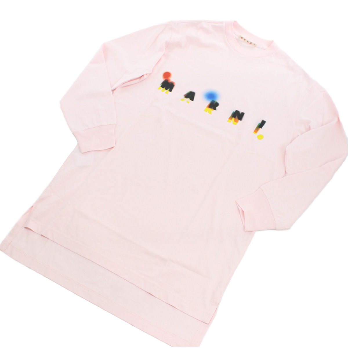 マルニ MARNI レディース-ロングTシャツ ブランドロゴ ブランドアパレルTHJE0129PH USCR97 MLC09ピンク系 bos-22 apparel-01 - 画像 (3)