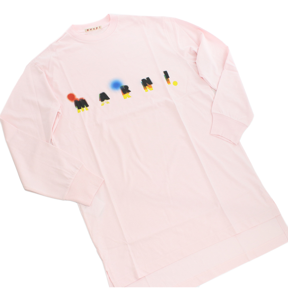 マルニ MARNI レディース-ロングTシャツ ブランドロゴ ブランドアパレルTHJE0129PH USCR97 MLC09ピンク系 bos-22 apparel-01 - 画像 (4)