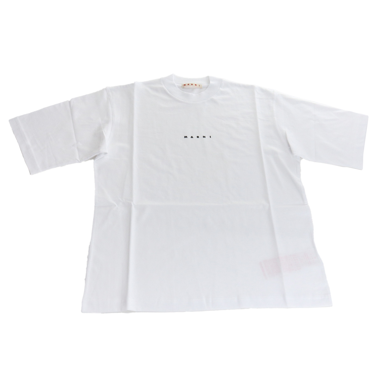 マルニ MARNI レディース ロゴTシャツ ブランド オーバーサイズTHJE0263P1 USCS87 LOW01ホワイト系 apparel-01 ts-01 - 画像 (2)