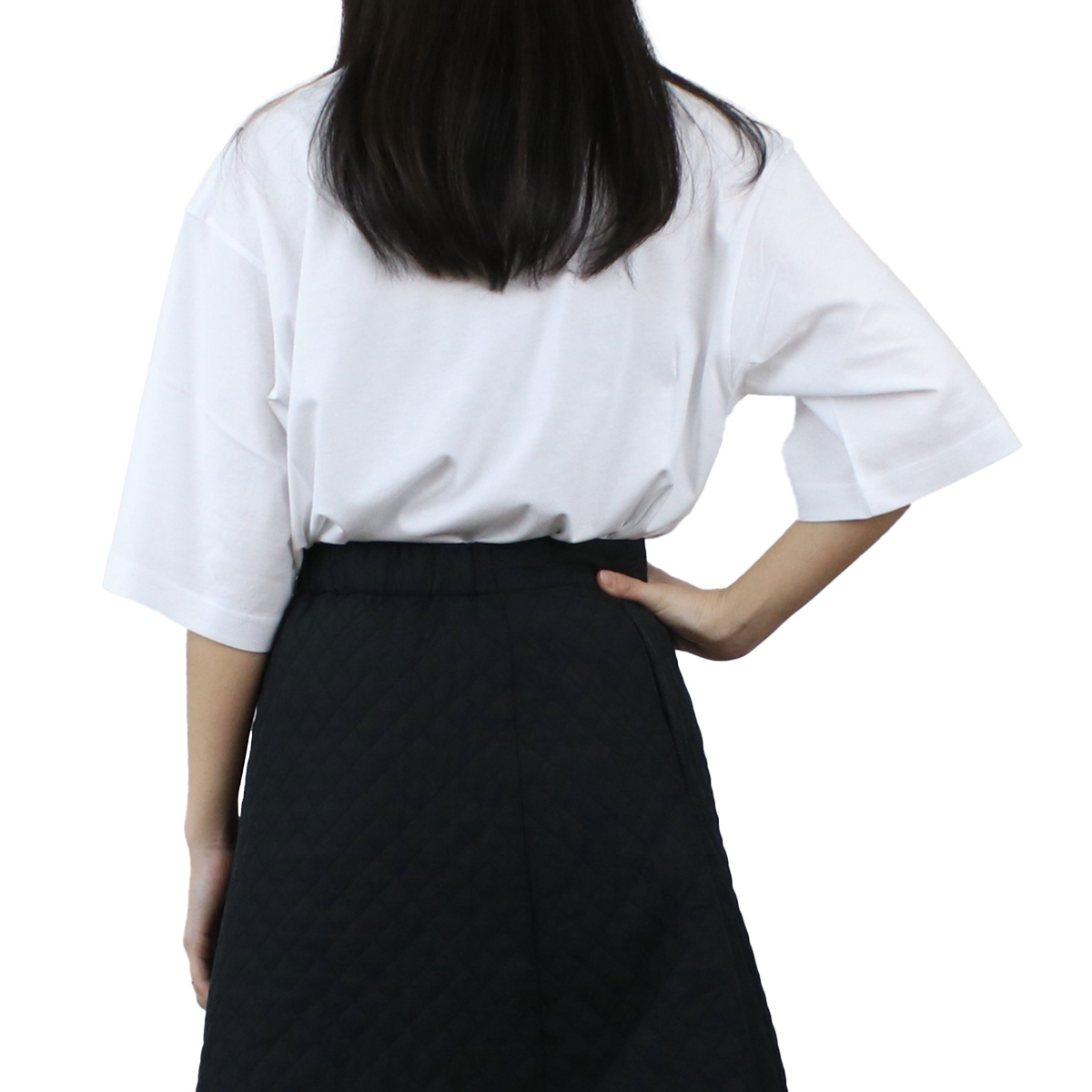 マルニ MARNI レディース ロゴTシャツ ブランド オーバーサイズTHJE0263P1 USCS87 LOW01ホワイト系 apparel-01 ts-01 - 画像 (5)