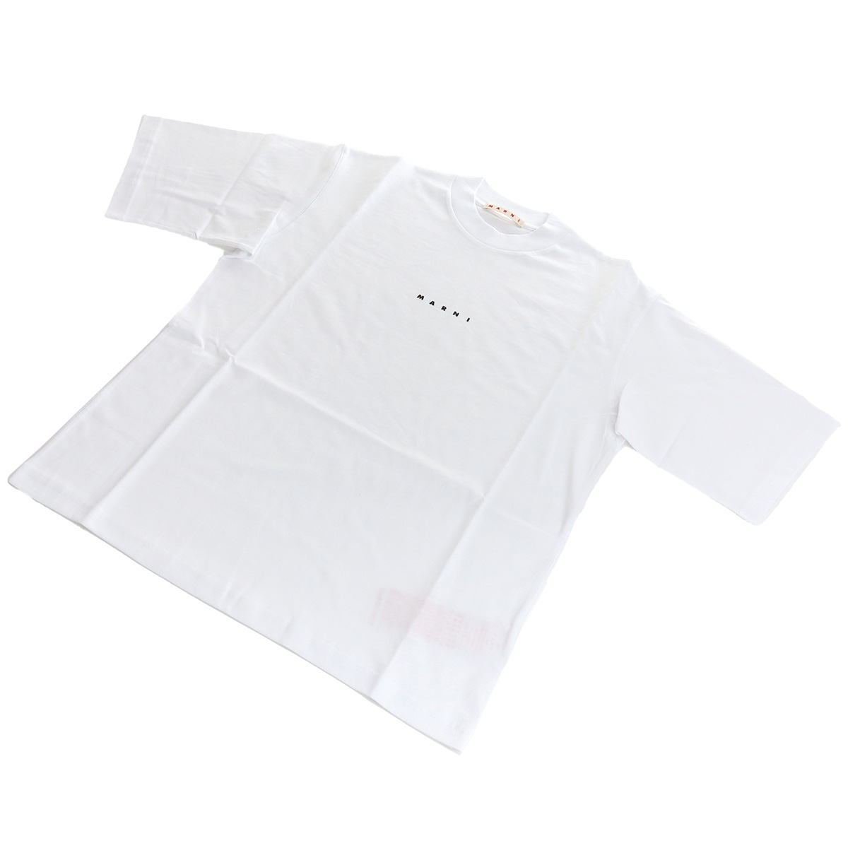マルニ MARNI レディース ロゴTシャツ ブランド オーバーサイズTHJE0263P1 USCS87 LOW01ホワイト系 apparel-01 ts-01 - 画像 (6)