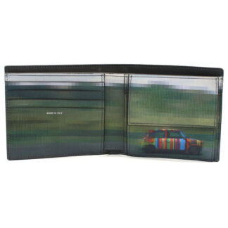 Paul Smith ポールスミス 二つ折り財布小銭入れ付き M1A4833 TGLECO 79 メンズ ブラック