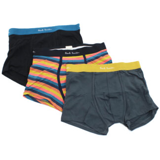 Paul Smith ポールスミス アンダーウエア 3枚組セット ボクサーパンツ 下着 M1A914 M3PK43 1A メンズ マルチカラー ブラック グレー