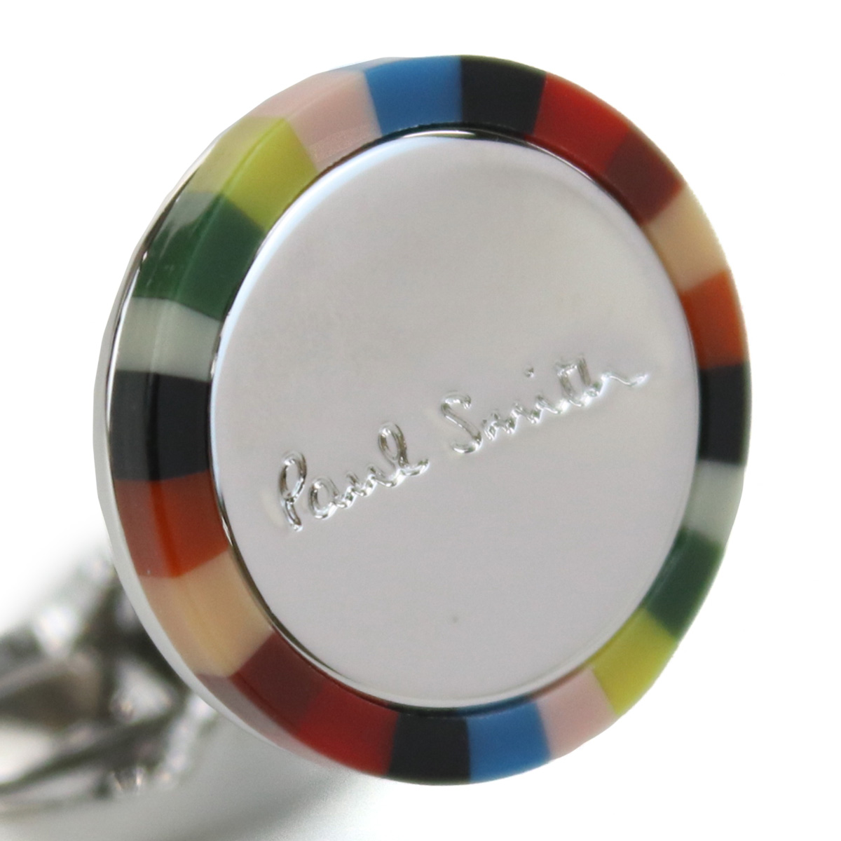 ポールスミス Paul Smith カフス メンズM1ACUFF MEDGEL 92シルバー系 マルチカラー gsm-3 - 画像 (4)
