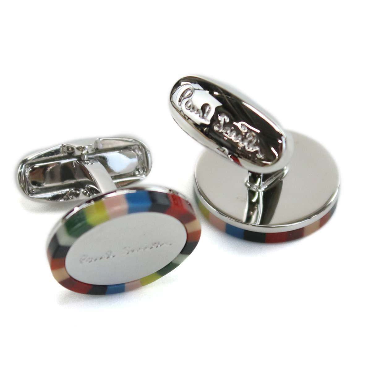 ポールスミス Paul Smith カフス メンズM1ACUFF MEDGEL 92シルバー系 マルチカラー gsm-3 - 画像 (5)