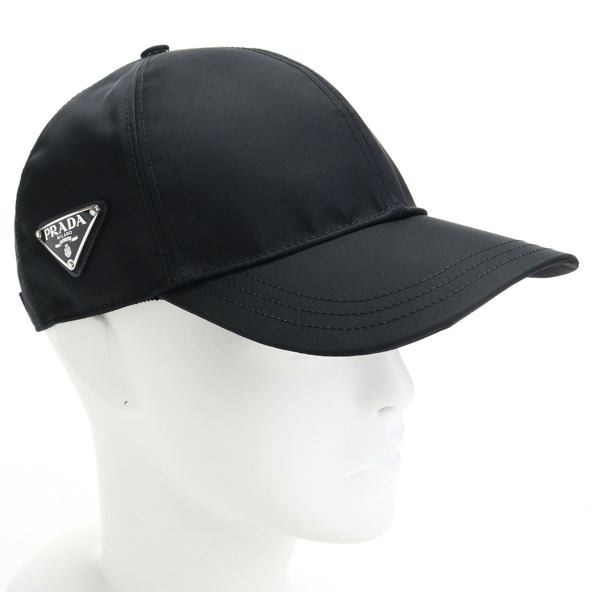 プラダ PRADA ユニセックス-帽子類 ブランドキャップ ブランドロゴ1HC274 2DMI F0002ブラック cap-01