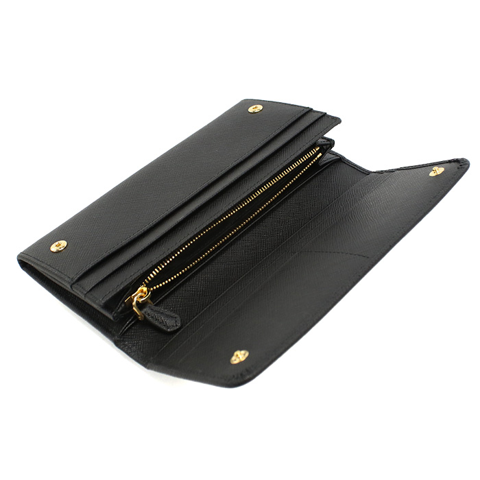 PRADA プラダ 長財布ニ折小銭入付き 1MH132 QWA F0002 レディース - 画像 (8)