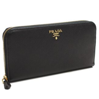 PRADA プラダ 長財布ラウンドファスナー 1ML506 QWA F0002 レディース