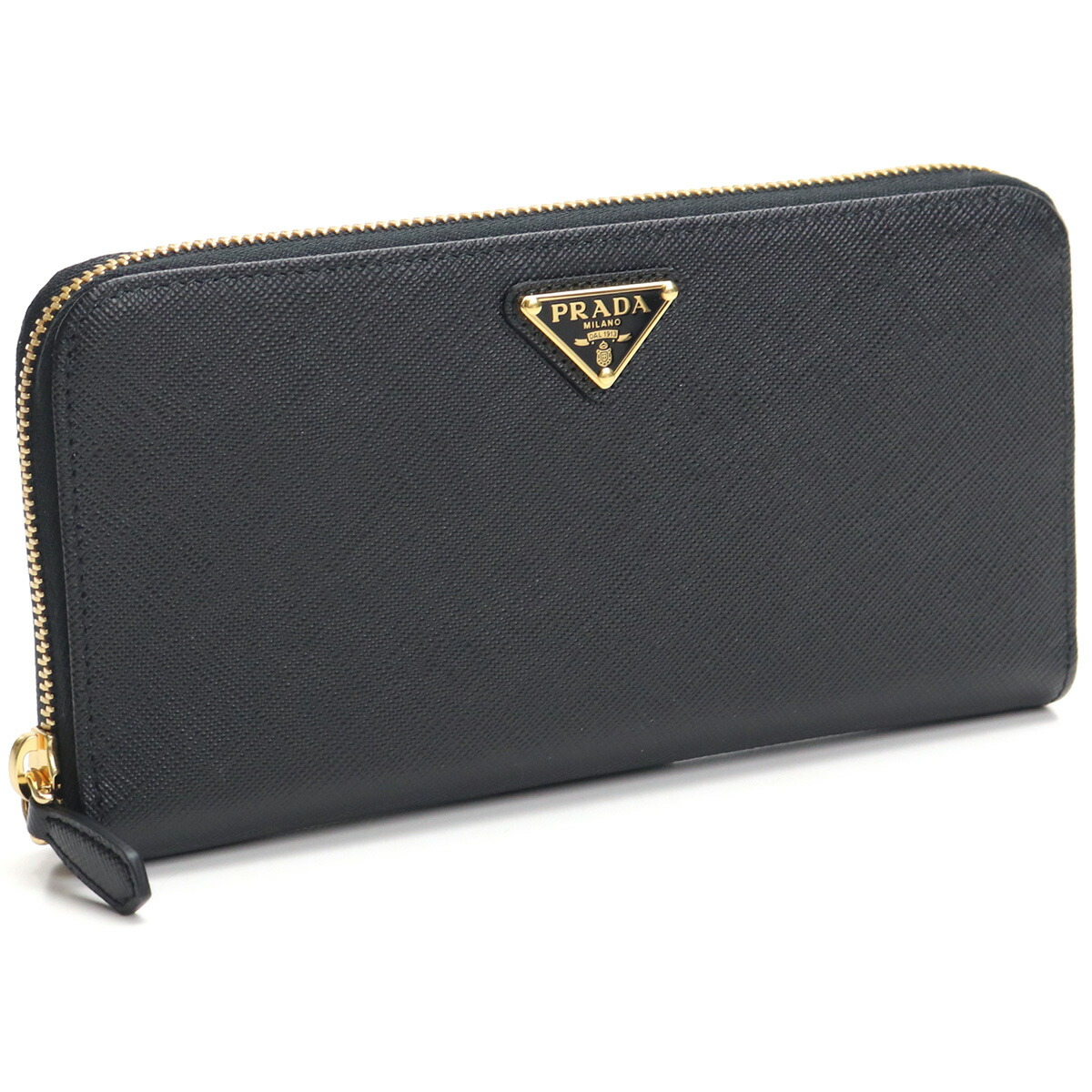 PRADA プラダ サフィアーノ ラウンドファスナー 長財布 1ML506 QHH F0002 NERO ブラック レディース