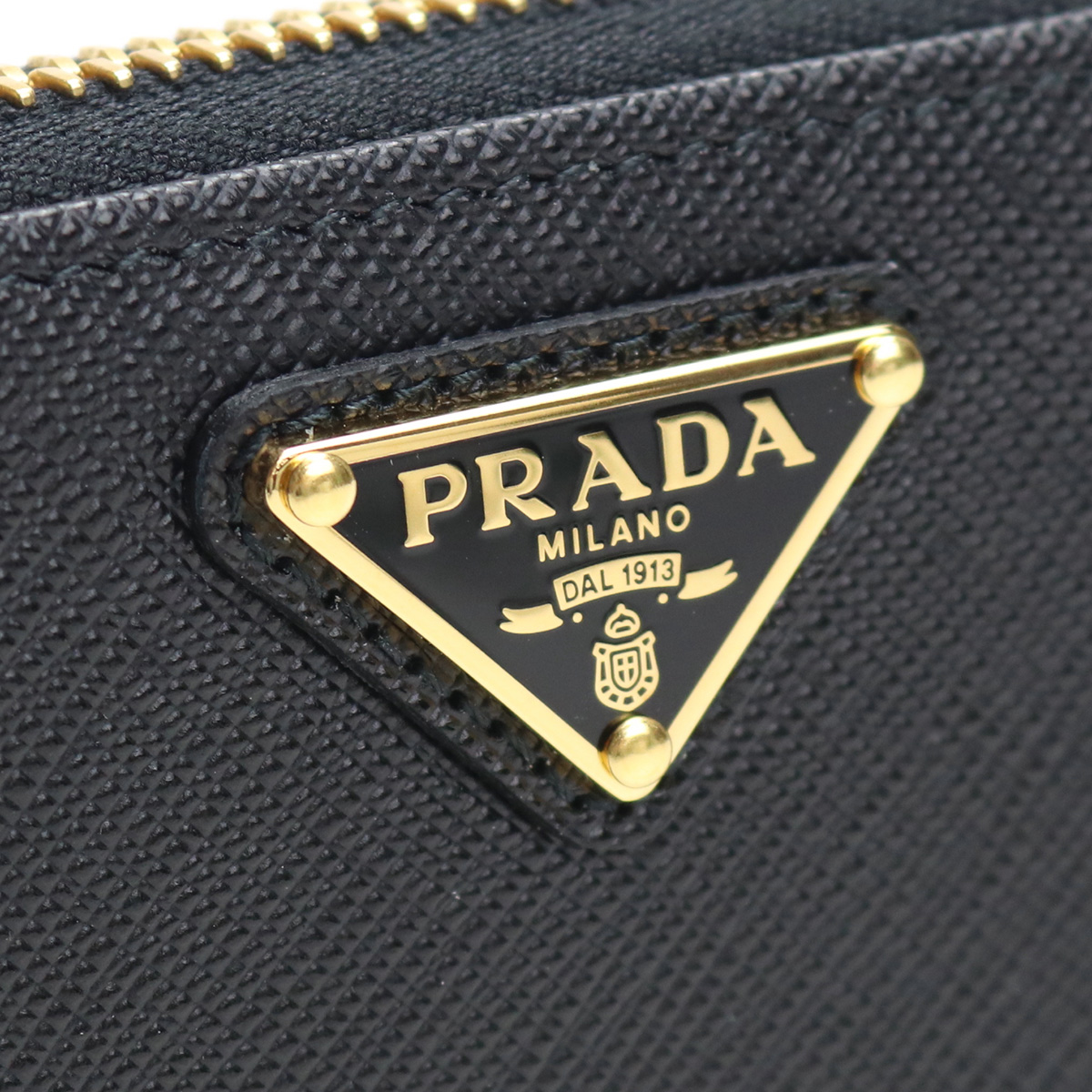 PRADA プラダ サフィアーノ ラウンドファスナー 長財布 1ML506 QHH F0002 NERO ブラック レディース - 画像 (2)