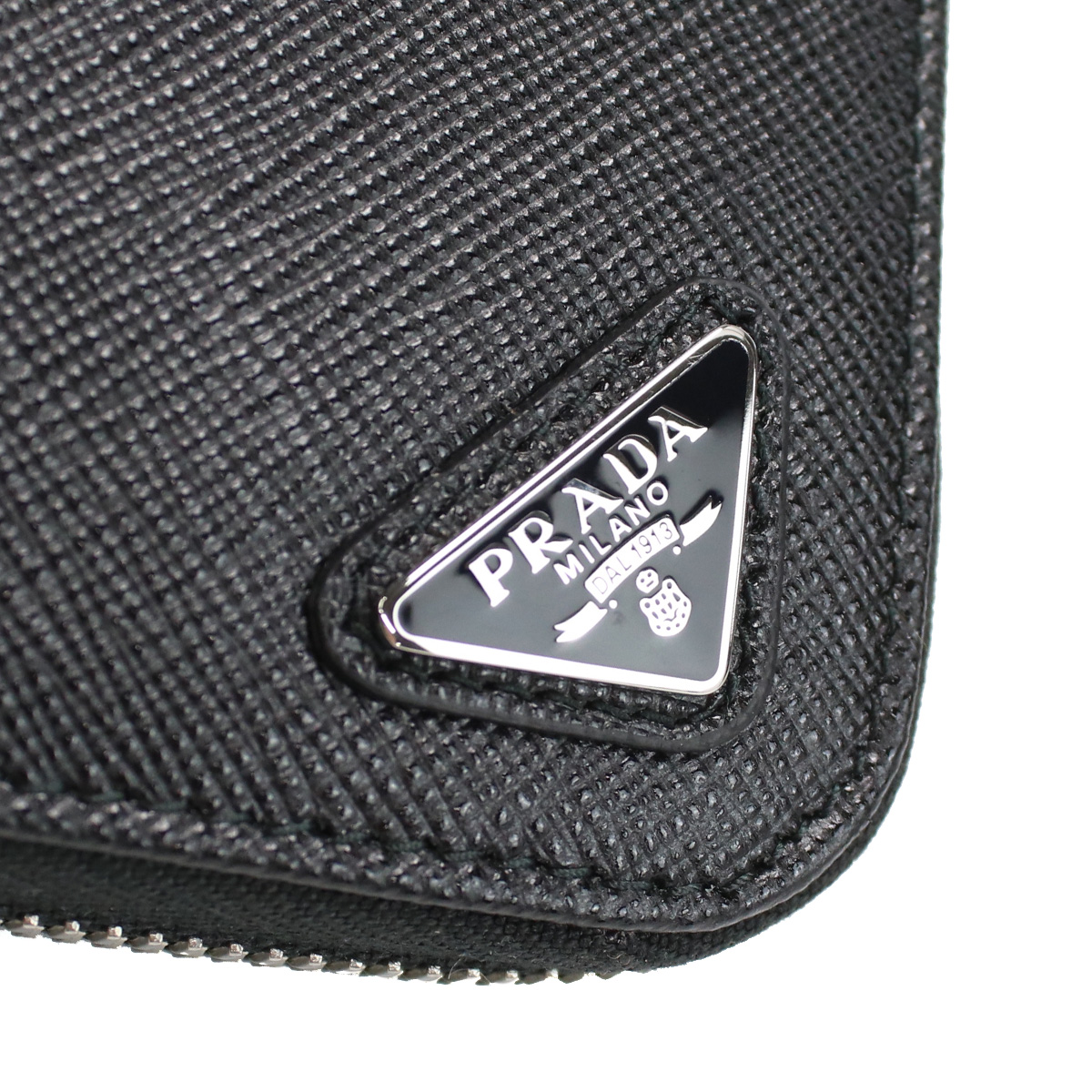 プラダ PRADA 長財布ラウンドファスナー ブランド サフィアーノ メンズ シンプル2ML317 QHH F0002NERO ブラック wallet-01 - 画像 (8)