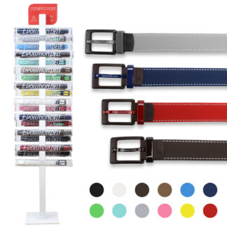 Stefano Corsini ステファノコルシーニ ベルト EVOLUTION BELT メンズ ブラック