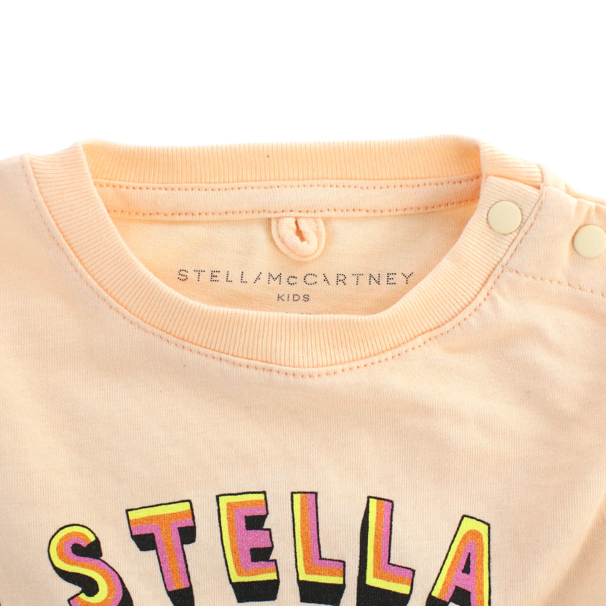 ステラマッカートニー STELLA MCCARTNEY ベビー Tシャツ ブランド TS8001 Z0434 504オレンジ系 kb-01 - 画像 (5)