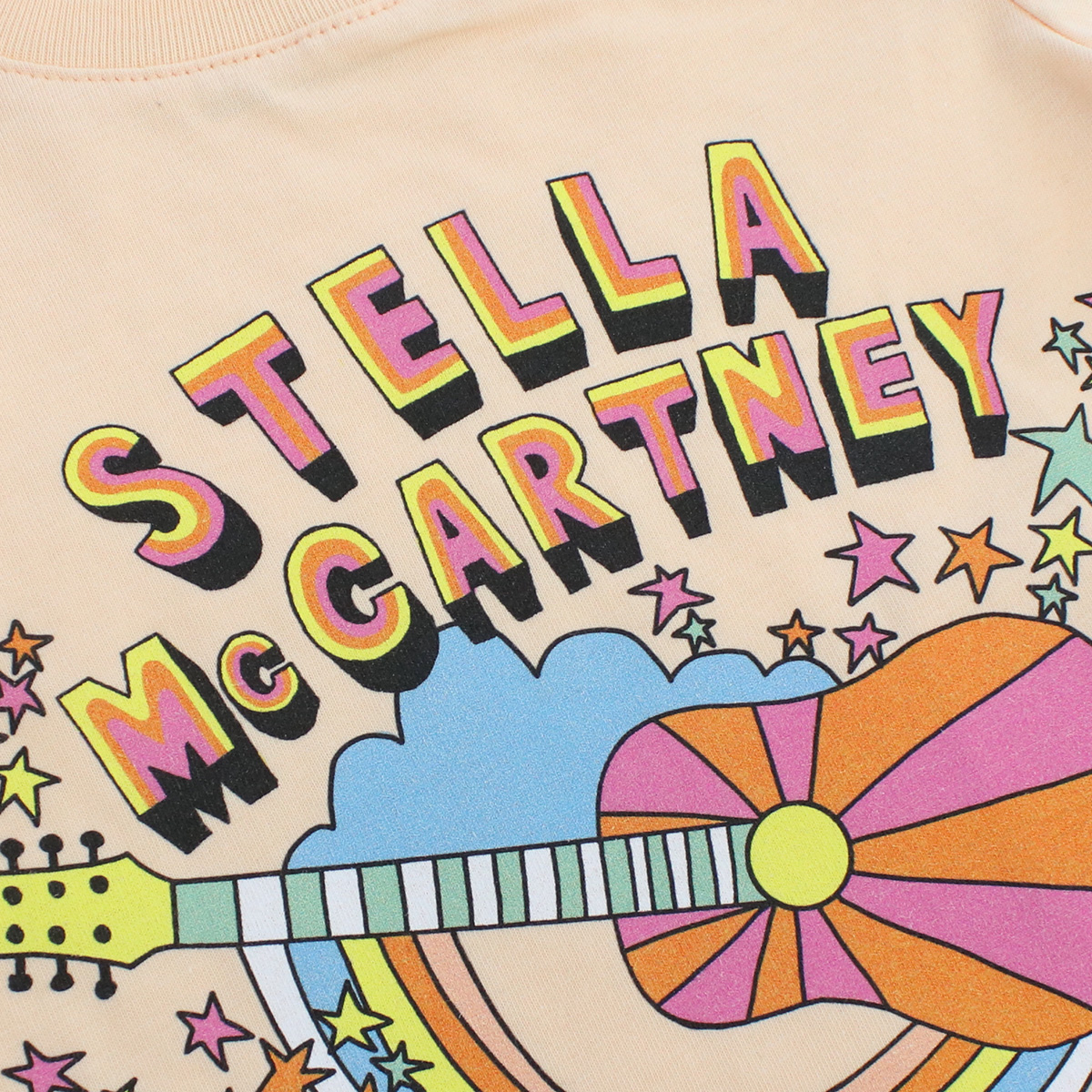 ステラマッカートニー STELLA MCCARTNEY ベビー Tシャツ ブランド TS8001 Z0434 504オレンジ系 kb-01 - 画像 (6)
