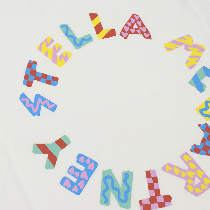 ステラマッカートニー STELLA MCCARTNEY ベビー-T-シャツTU8B51 Z0434 100ホワイト系 kb-01 - 画像 (5)