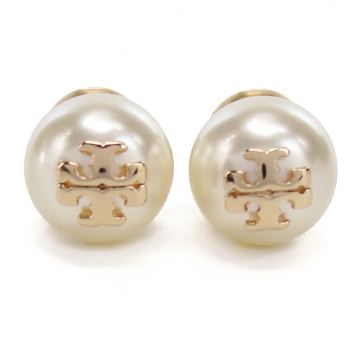 トリーバーチ TORY BURCH KIRA PEARL STUD EARRING ピアス ブランド アクセサリー11165514 110IVORY-TORY GOLD アイボリー系 ゴールド系 accessory-01 - 画像 (2)