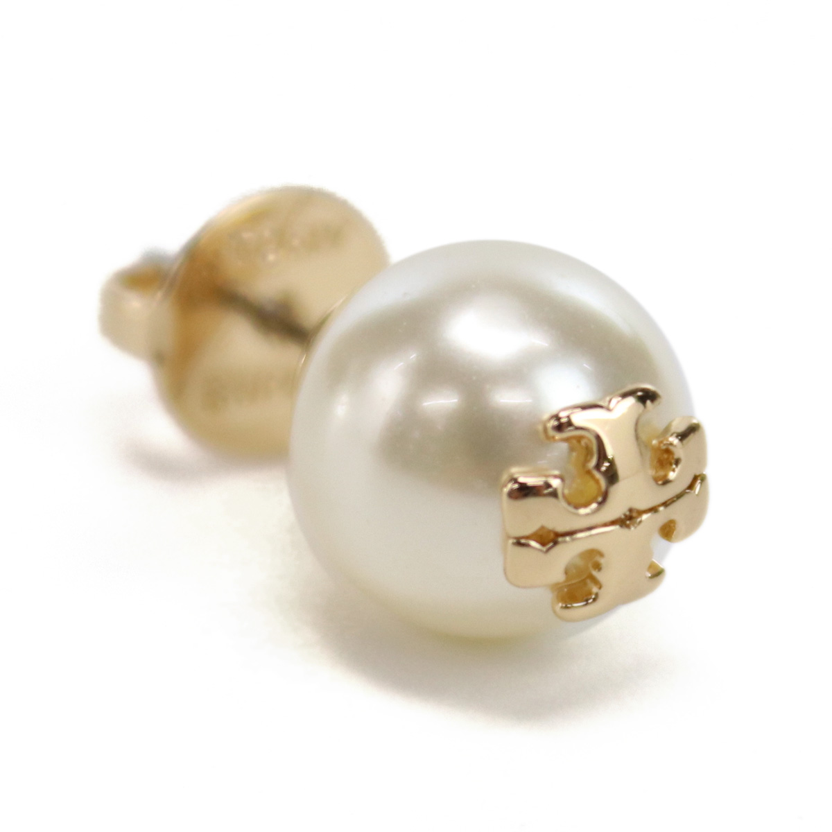 トリーバーチ TORY BURCH KIRA PEARL STUD EARRING ピアス ブランド アクセサリー11165514 110IVORY-TORY GOLD アイボリー系 ゴールド系 accessory-01 - 画像 (6)