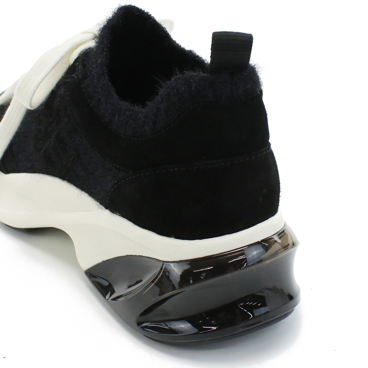 トリーバーチ TORY BURCH GOOD LUCK MOHAIR TRAINER スニーカー レディース ブランド148597 006PERFECT BLACK ブラック shoes-01 - 画像 (8)