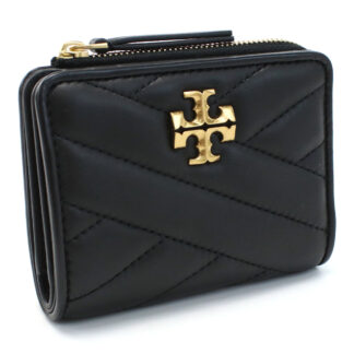 トリーバーチ TORY BURCH KIRA 二折財布小銭入付き ブランド 153121 001BLACK wallet-01 mini-01