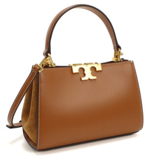 トリーバーチ TORY BURCH ELEANOR ハンドバッグ ミニサッチェル レディース ブランド154816　201WHISKEY ブラウン系 bag-01