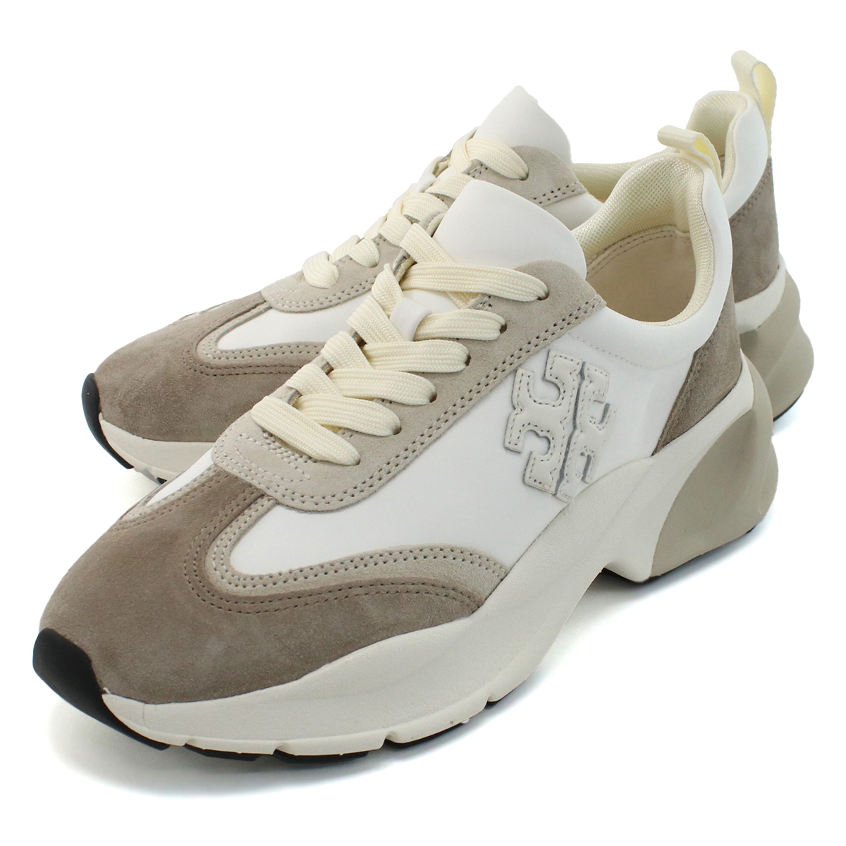 トリーバーチ TORY BURCH GOOD LUCK TRAINER レディース スニーカー ブランド83833 100WHITE-NEW IVORY CERB ホワイト系 shoes-01